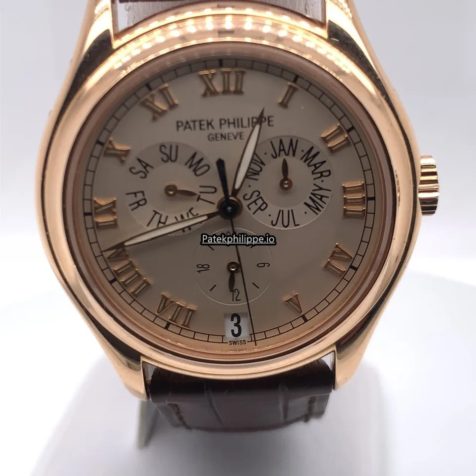 Patek Philippe Annual Calendar 5035r-001 37MM Rose Gold Case Automatic