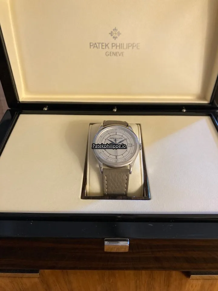 Patek Philippe Calatrava 5296g-001 38MM White Gold Case Automatic