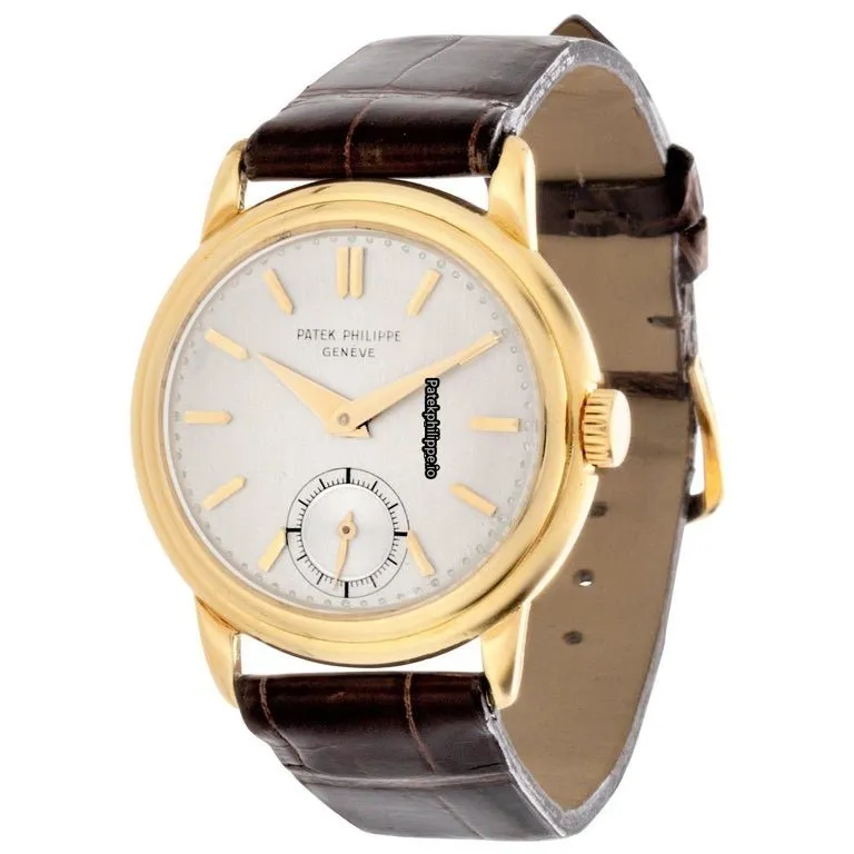 Patek Philippe Calatrava 592j 33MM Yellow Gold Case Manual Winding