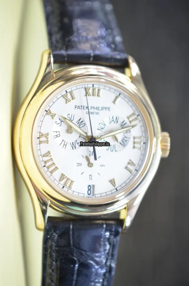 Patek Philippe Annual Calendar 5035j 37MM Yellow Gold Case Automatic