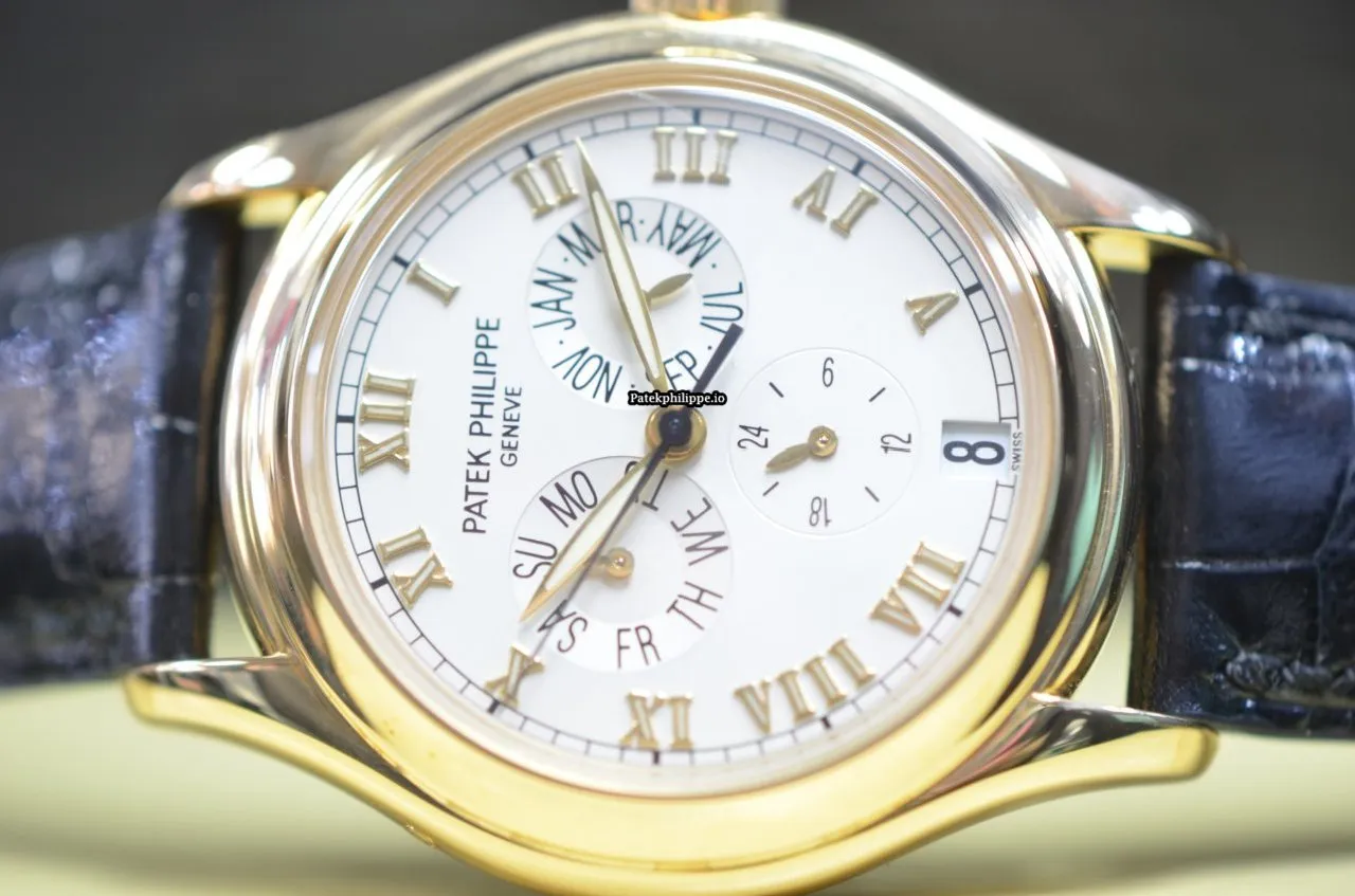Alternative view of Patek Philippe Annual Calendar 5035j 37MM Yellow Gold Case Automatic