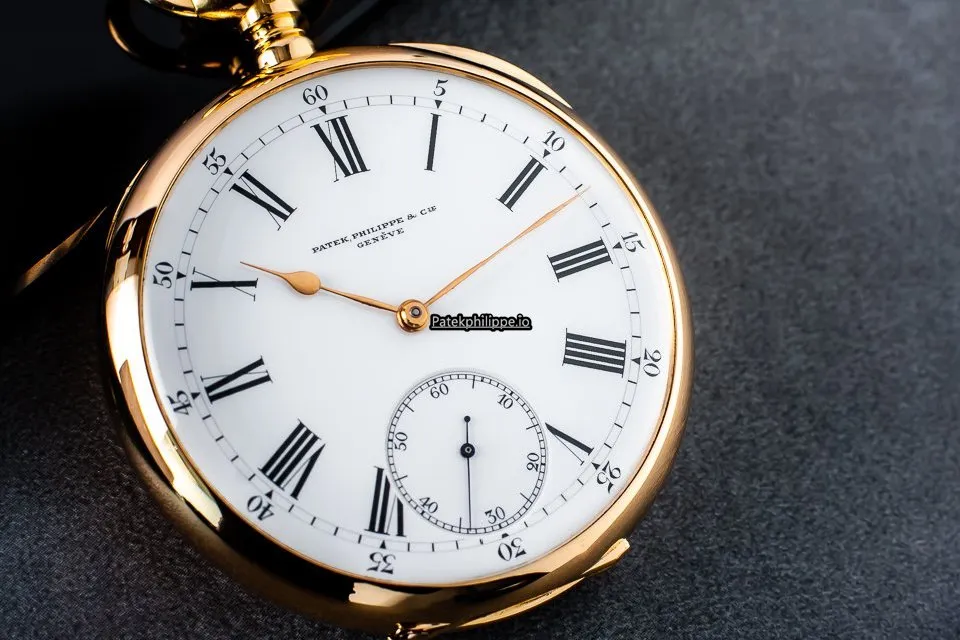 Patek Philippe 56x69MM Rose Gold Case Manual Winding