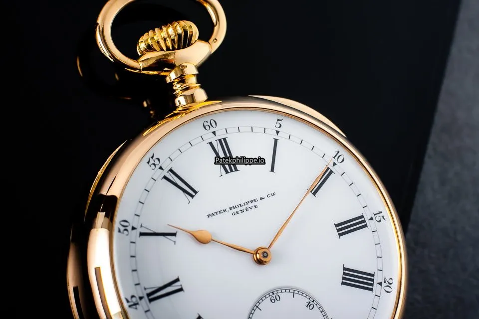 Alternative view of Patek Philippe 56x69MM Rose Gold Case Manual Winding
