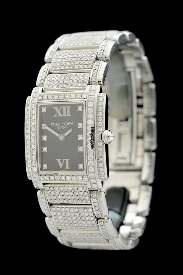 Patek Philippe Twenty-4 4910 10a 25x30MM Steel Case Quartz