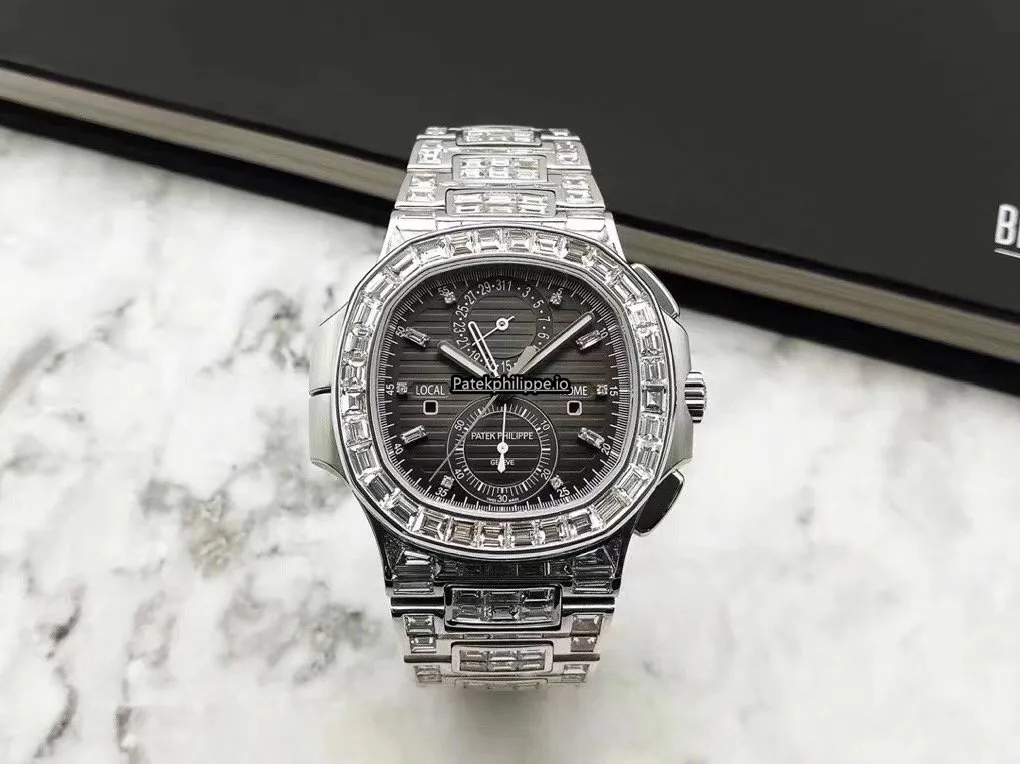 Patek Philippe Nautilus 5990/1a-001 40.5MM White Gold Case Automatic