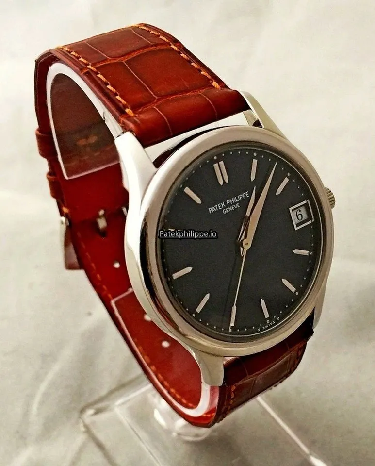 Alternative view of Patek Philippe Calatrava 3998 34MM Platinum Case Automatic