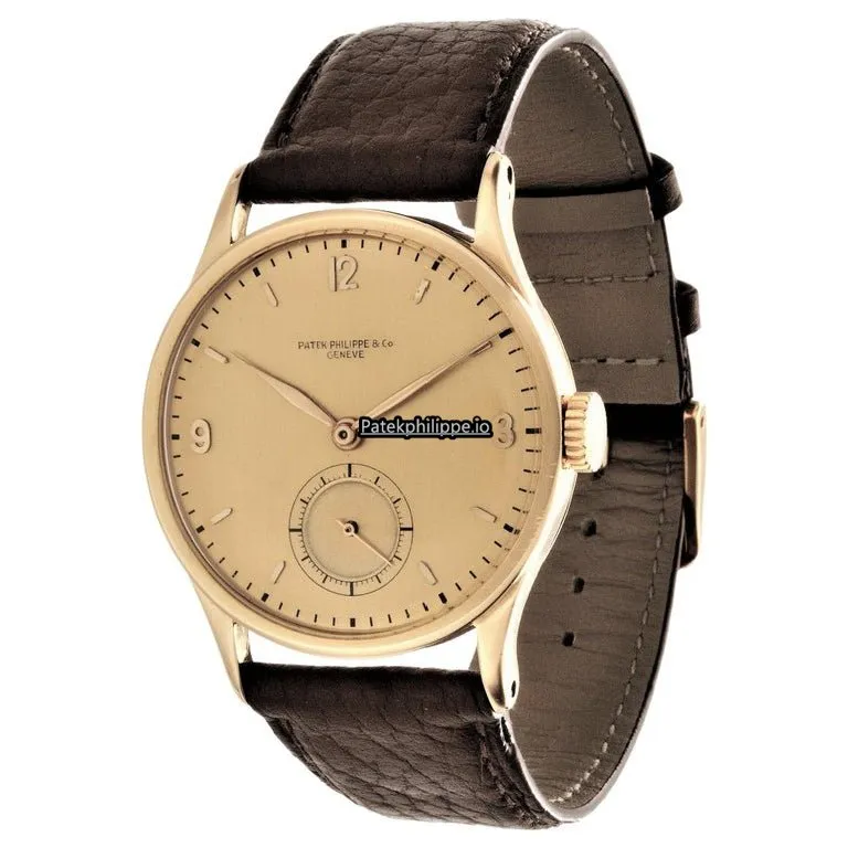 Patek Philippe Calatrava 570j 36MM Yellow Gold Case Manual Winding