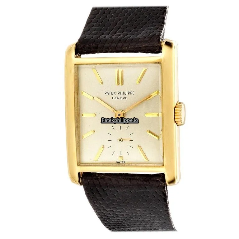 Patek Philippe 2530j 35x27MM Yellow Gold Case Manual Winding