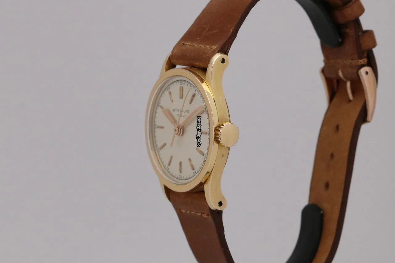 Alternative view of Patek Philippe Calatrava 2457 31MM Rose Gold Case Manual Winding