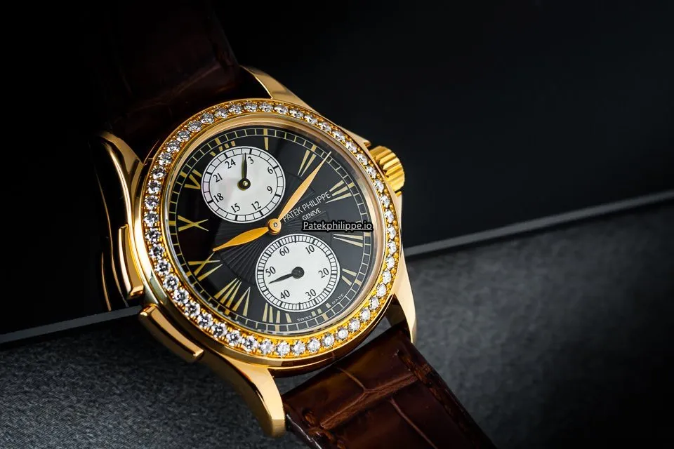 Alternative view of Patek Philippe Travel Time 4934 35x43MM Rose Gold Case Manual Winding