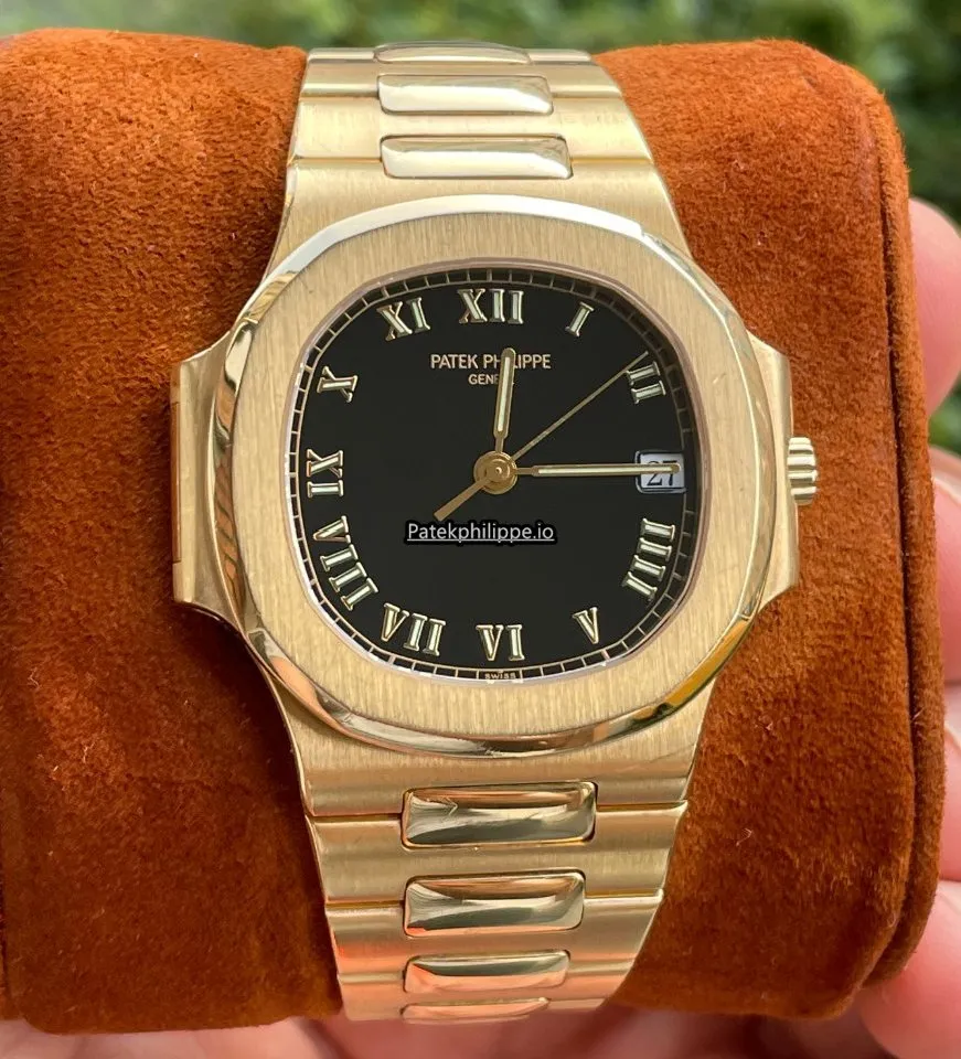 Patek Philippe Nautilus 3800 37MM Yellow Gold Case Automatic
