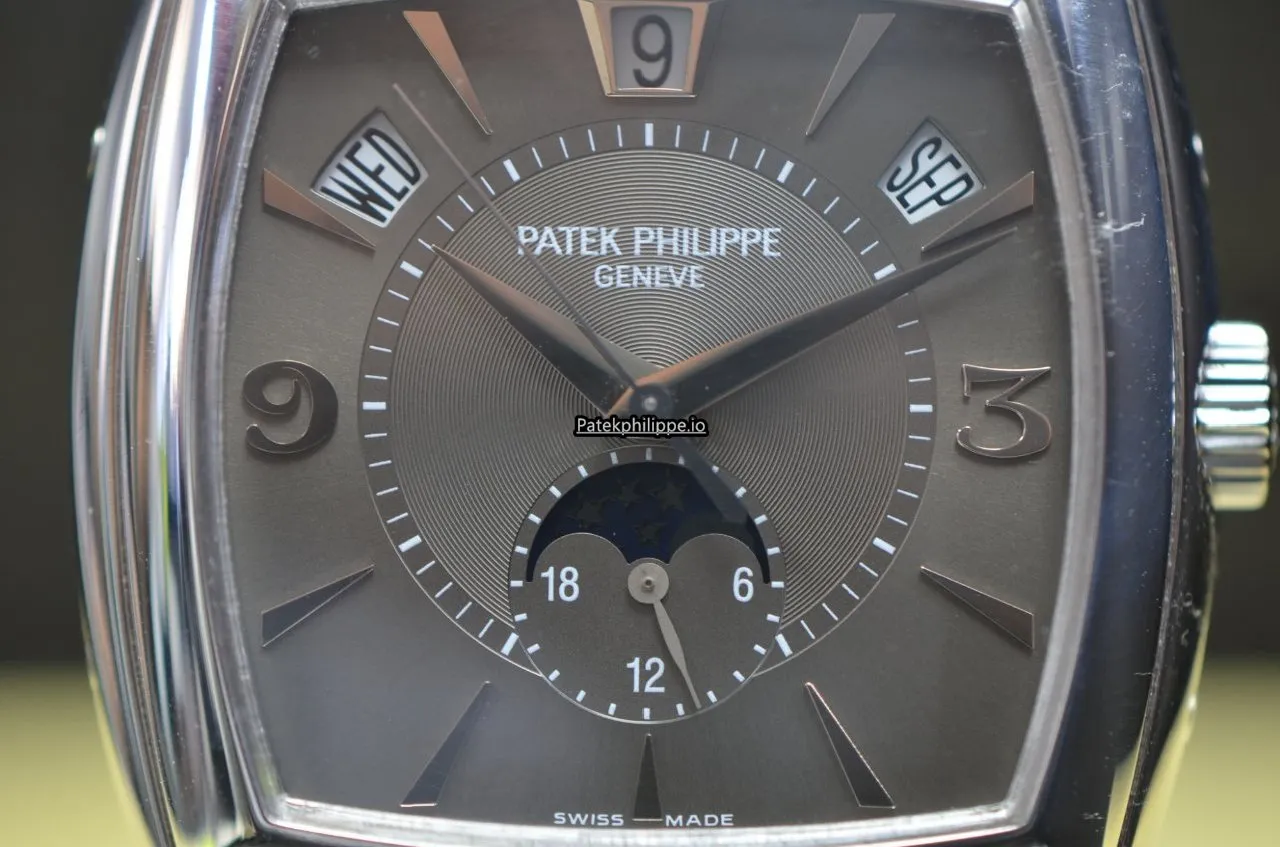Alternative view of Patek Philippe Gondolo 5135g 38MM White Gold Case Automatic