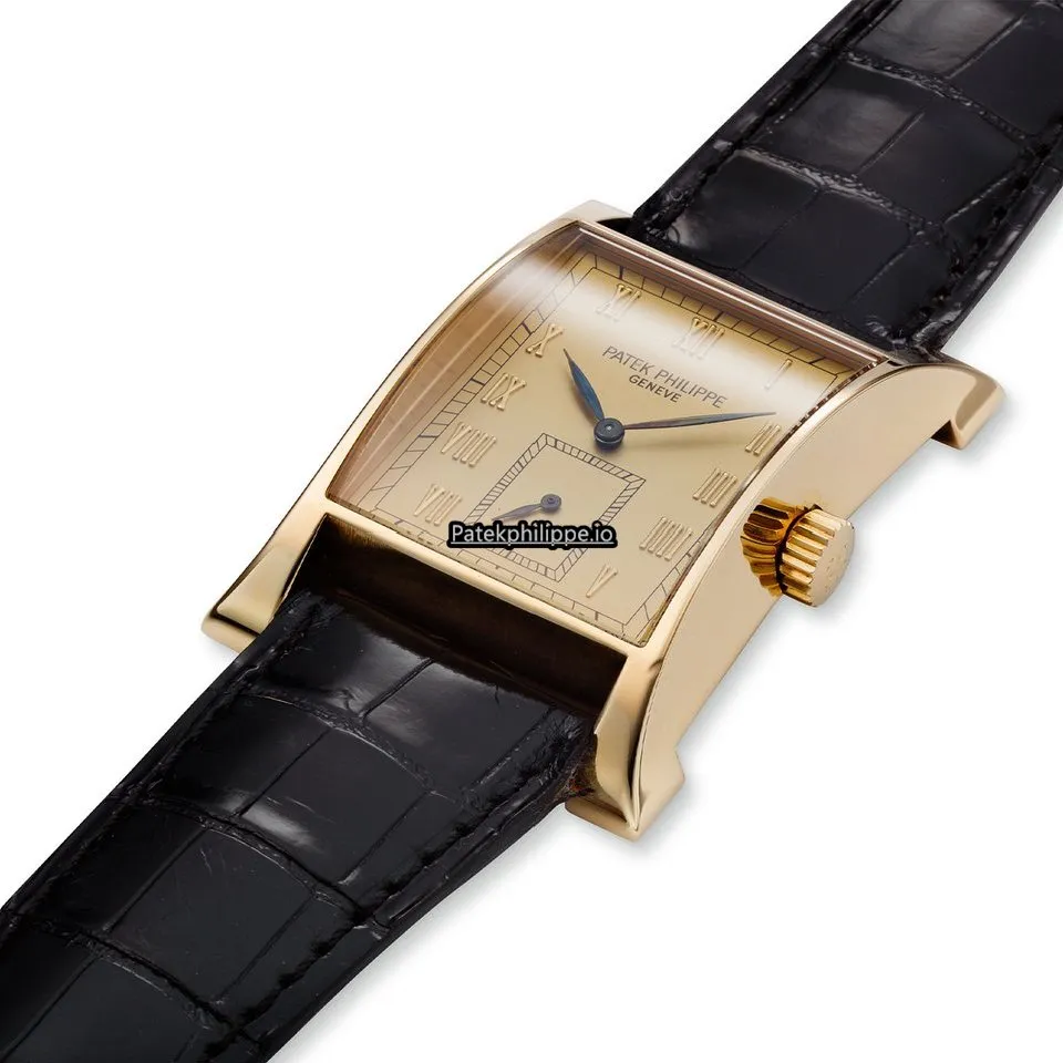 Patek Philippe Pagoda 5500j 41x28MM Yellow Gold Case Manual Winding