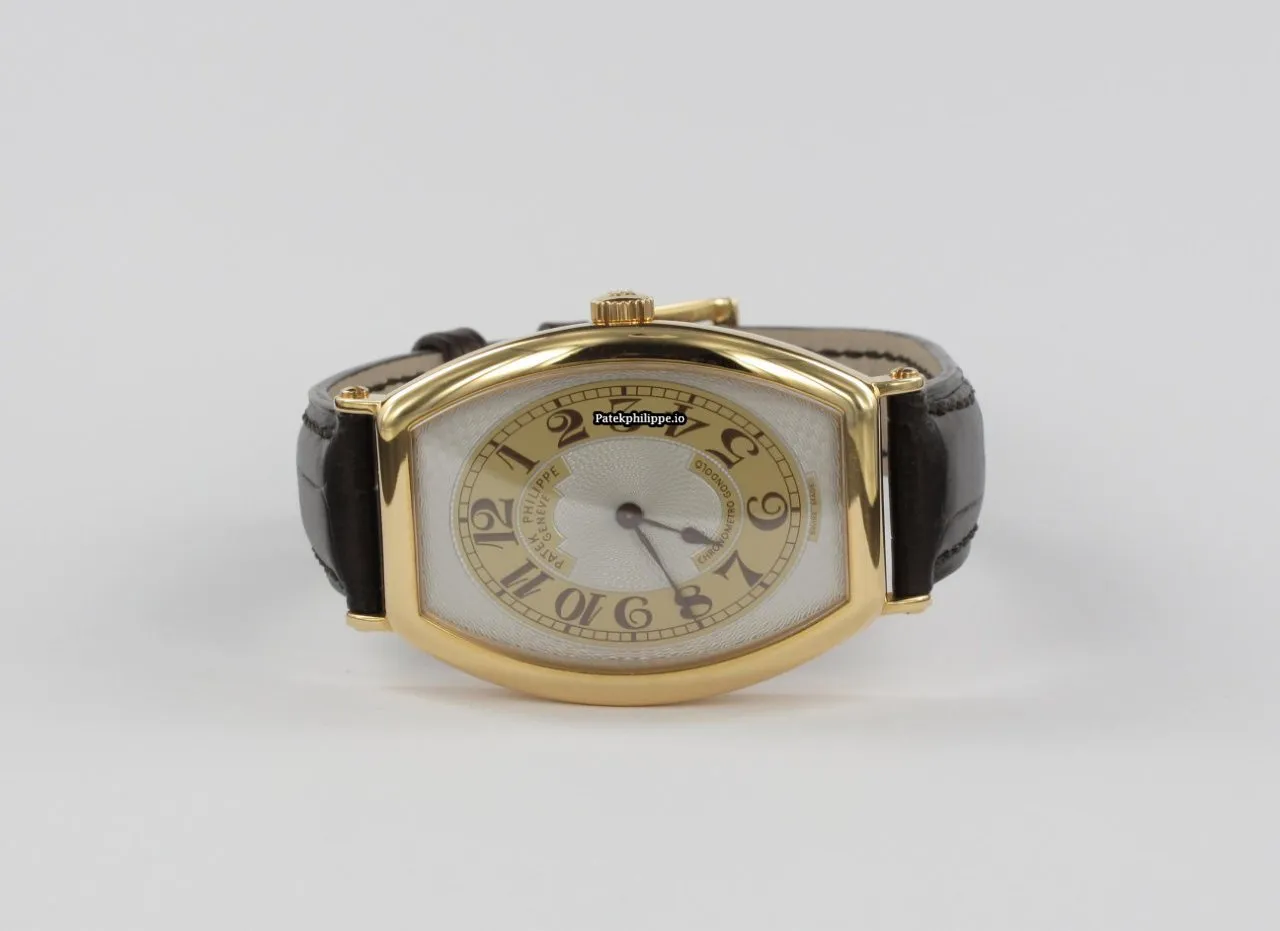 Alternative view of Patek Philippe Gondolo 5098r-001 32x42MM Rose Gold Case Manual Winding