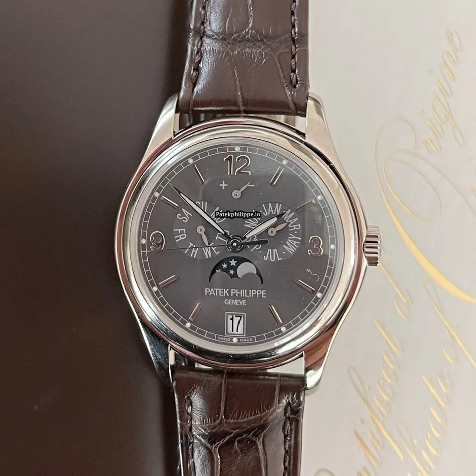Patek Philippe Annual Calendar 5146g-010 39MM White Gold Case Automatic