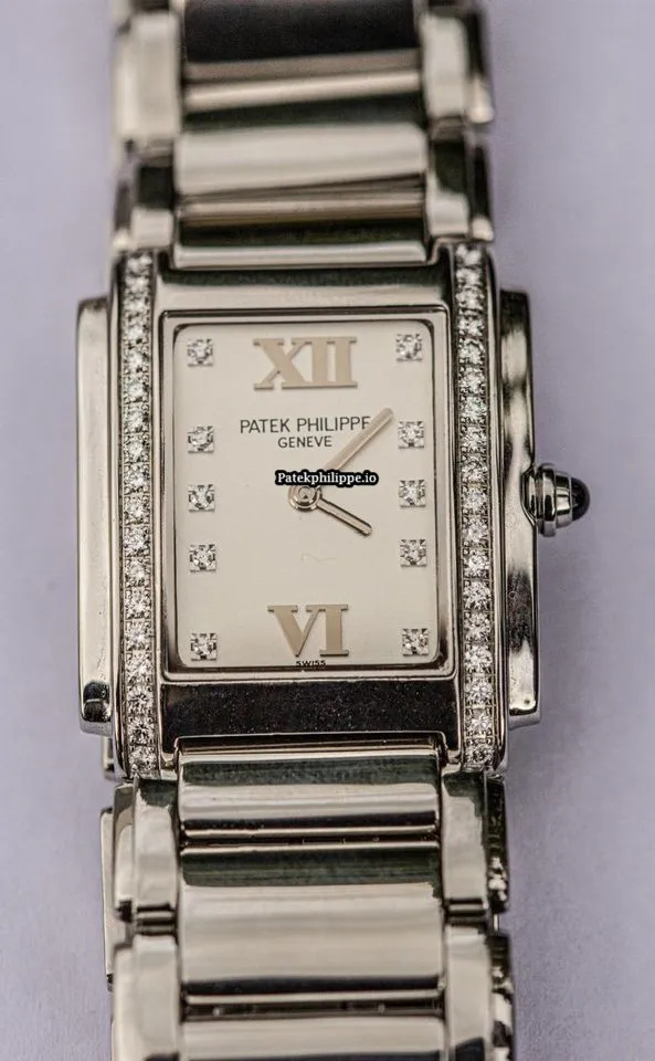 Patek Philippe Twenty-4 4910/10a-011 25x30MM Steel Case Quartz