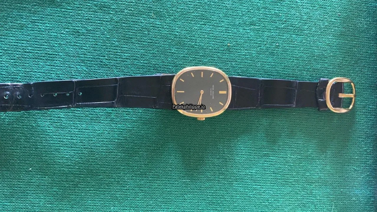 Alternative view of Patek Philippe Golden Ellipse 3648 27x32MM Yellow Gold Case Manual Winding