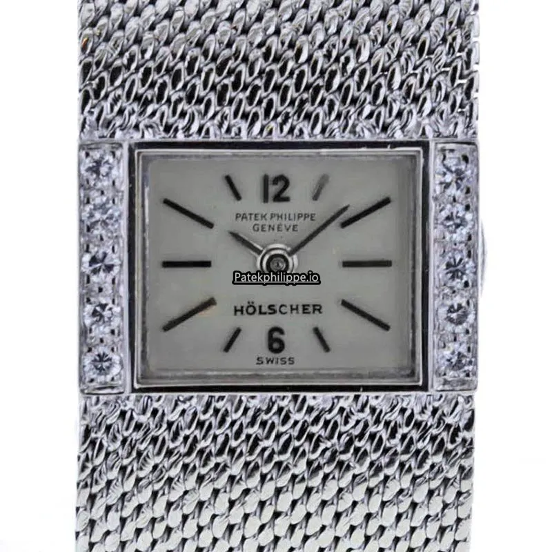 Patek Philippe Vintage 3319 18x12MM White Gold Case Manual Winding