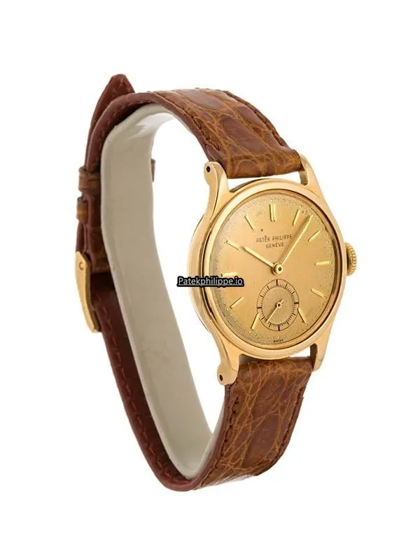Alternative view of Patek Philippe Calatrava 3796 31MM Rose Gold Case Manual Winding
