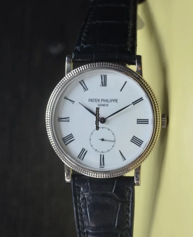 Patek Philippe Calatrava 5116g 36MM White Gold Case Manual Winding