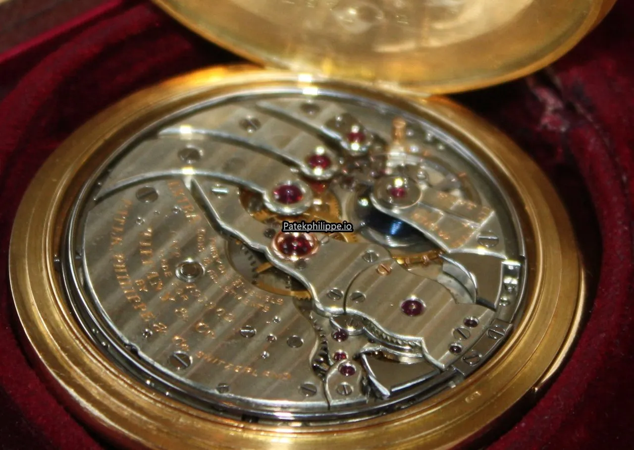 Alternative view of Patek Philippe Minute Repeater 46MM Yellow Gold Case Manual Winding