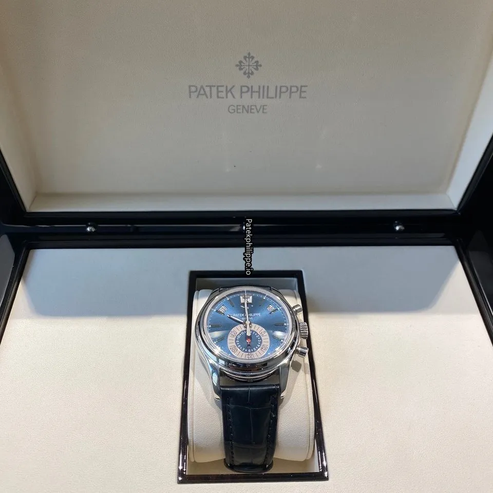 Patek Philippe Annual Calendar 5960p-015 40.5MM Platinum Case Automatic