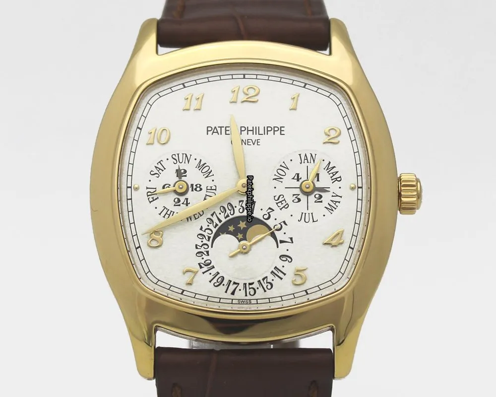 Alternative view of Patek Philippe Perpetual Calendar 5940j-001 37MM Yellow Gold Case Automatic