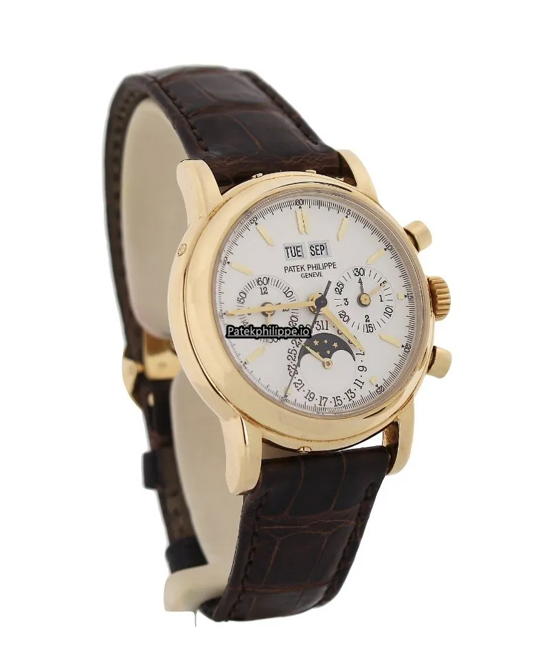 Patek Philippe Perpetual Calendar 3970e 36MM Yellow Gold Case Manual Winding