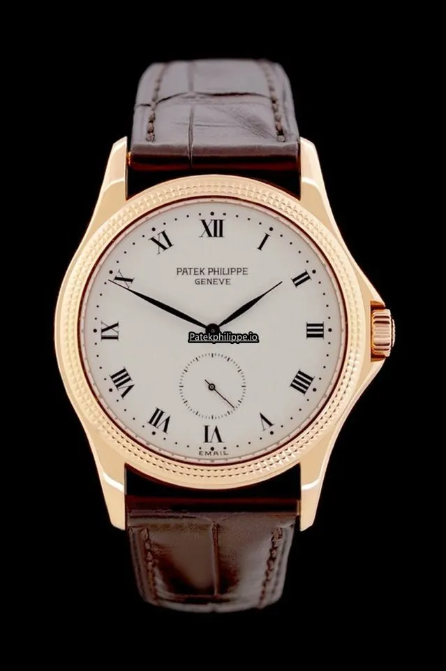 Patek Philippe Calatrava 5115r 35MM Rose Gold Case Manual Winding