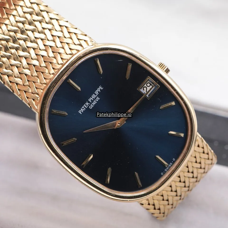 Patek Philippe Golden Ellipse Jan-21 38x33MM Yellow Gold Case Automatic