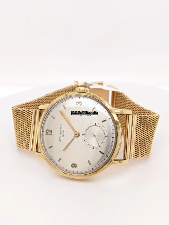 Patek Philippe Calatrava 1513 35MM Yellow Gold Case Manual Winding