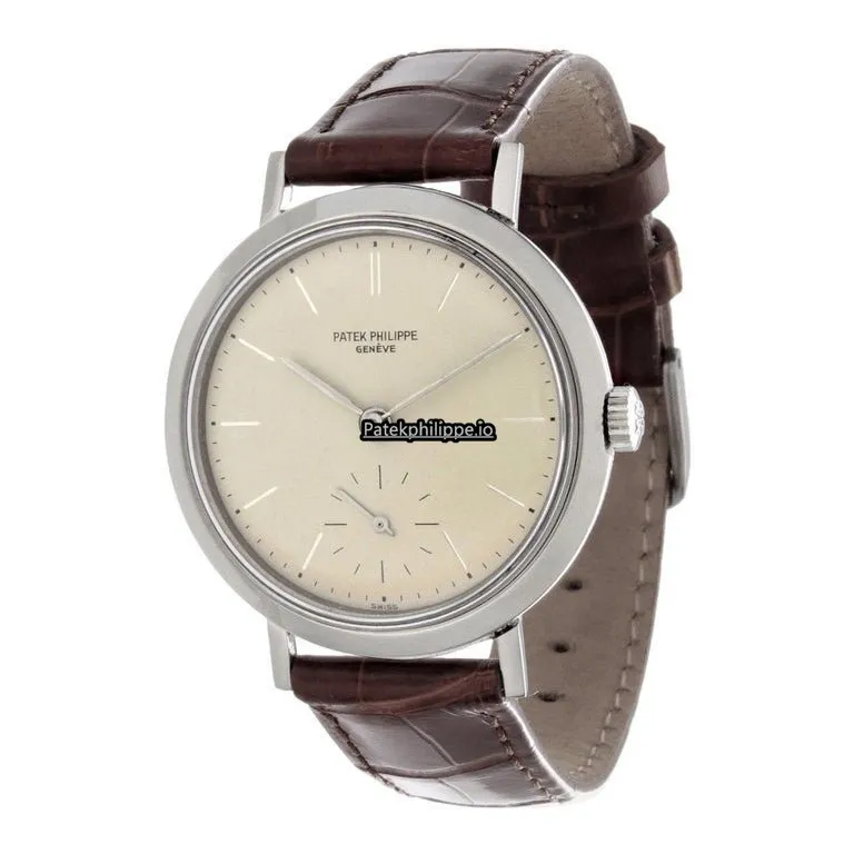 Patek Philippe Calatrava 3419a 35MM Steel Case Manual Winding