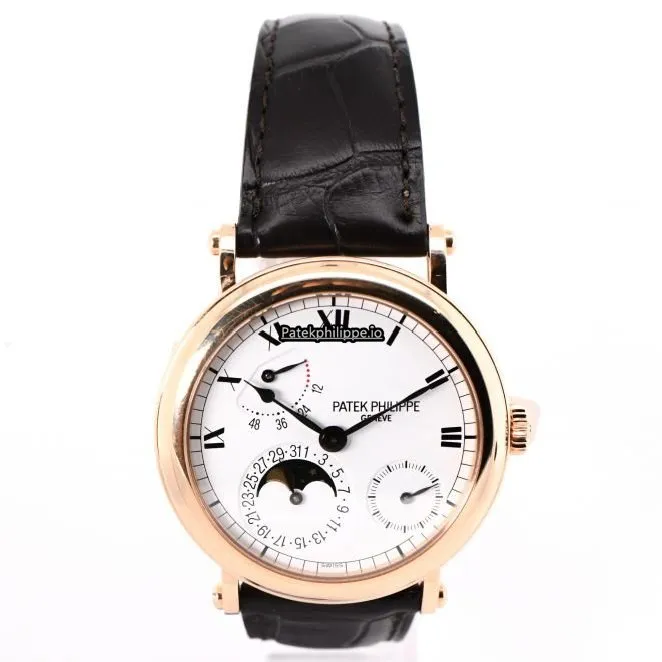 Alternative view of Patek Philippe 5054r 36MM Rose Gold Case Automatic