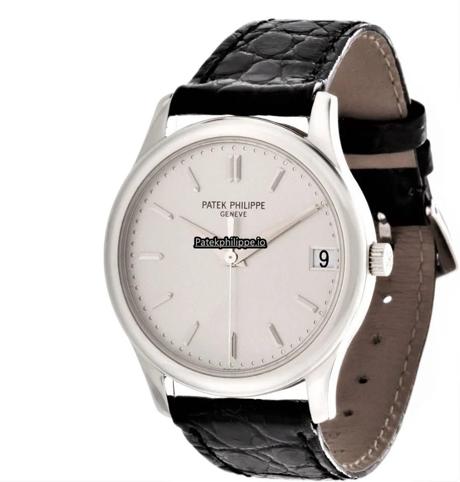 Patek Philippe Calatrava 34MM Platinum Case Automatic