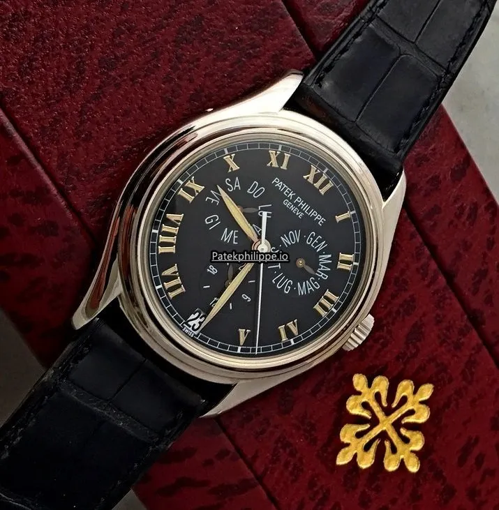 Alternative view of Patek Philippe Annual Calendar 5035p 37x43MM Platinum Case Automatic