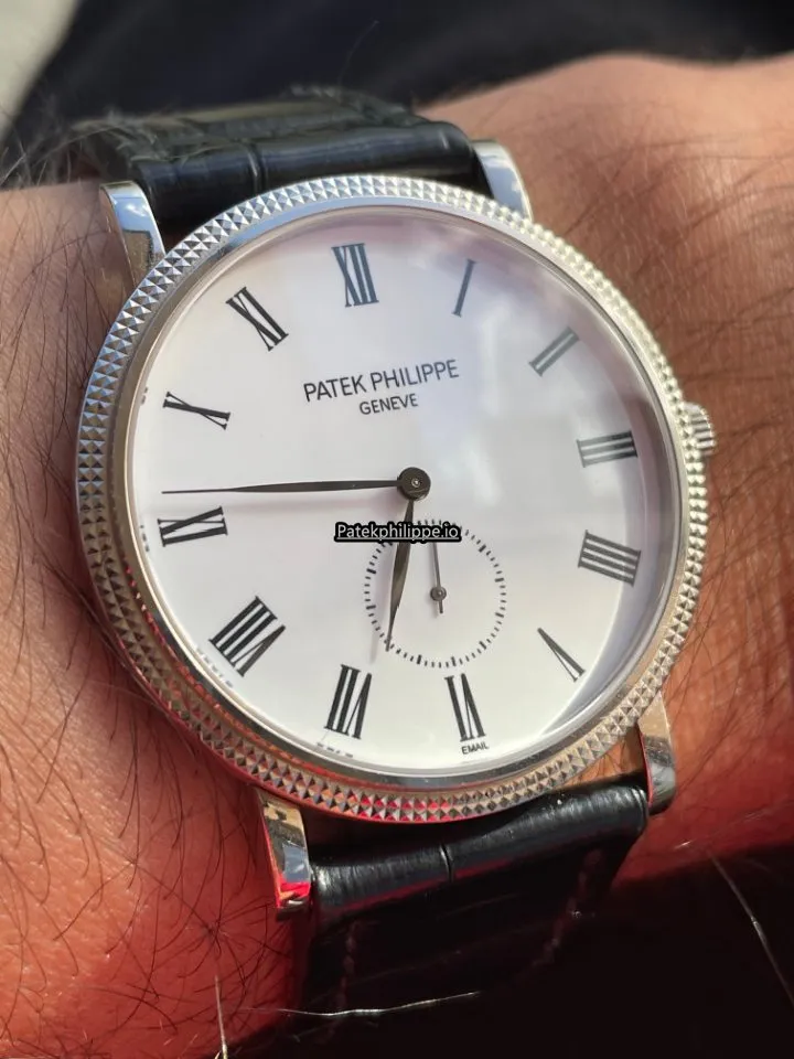 Patek Philippe Calatrava 5116g 36MM White Gold Case Manual Winding
