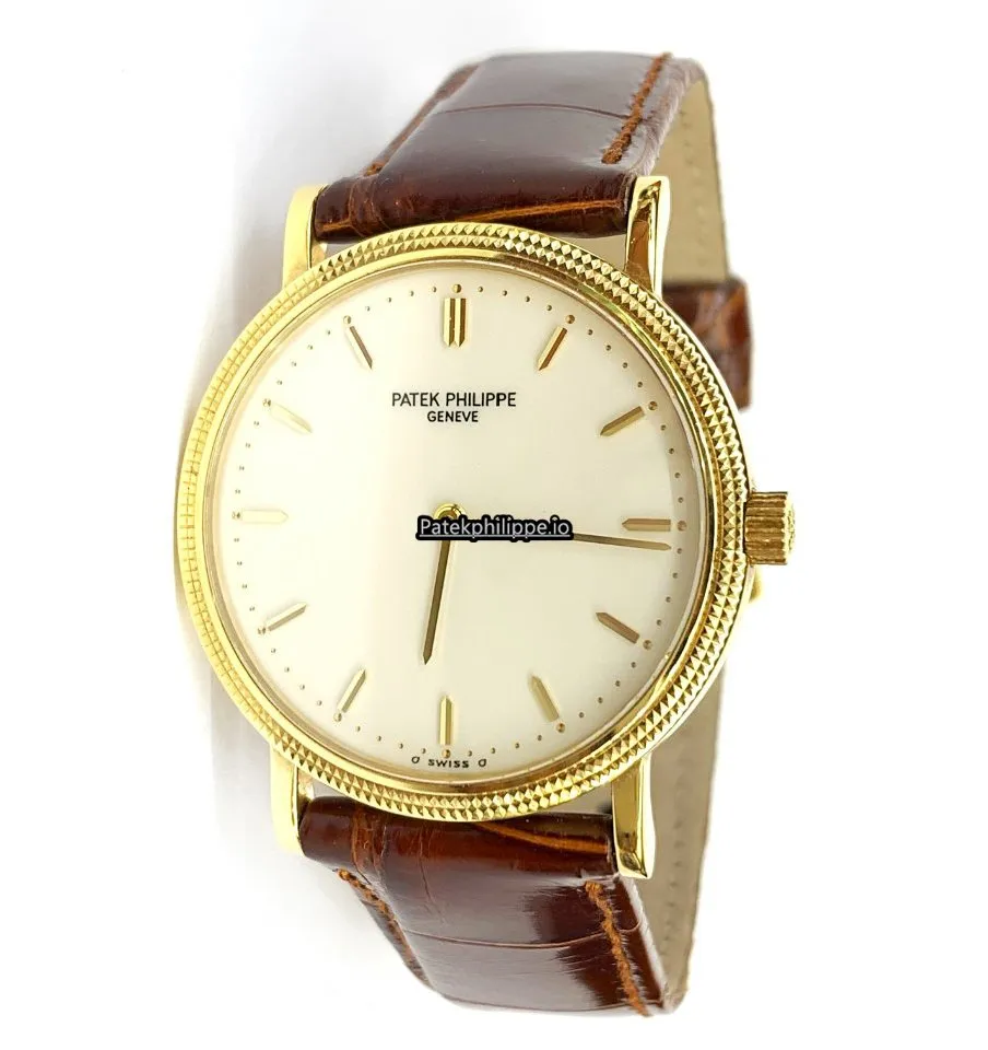 Patek Philippe Calatrava 3992 33MM Yellow Gold Case Automatic