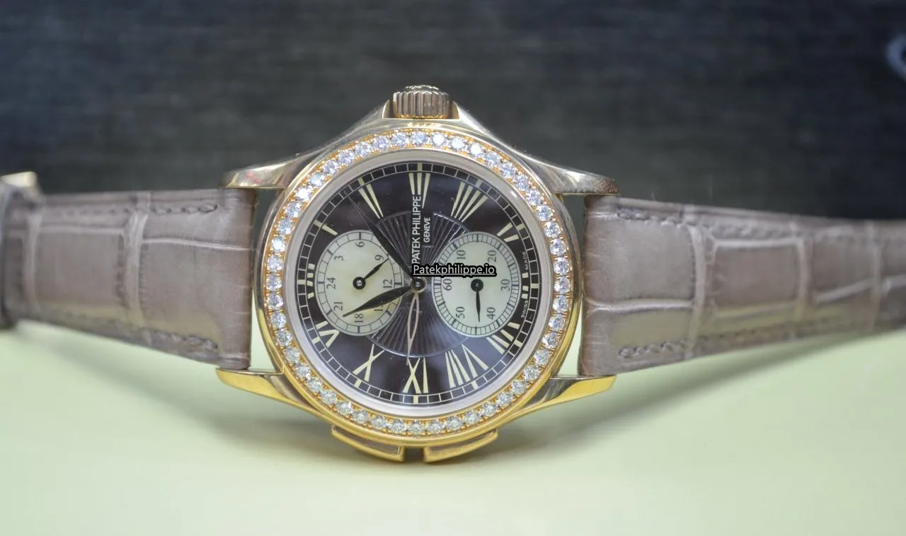Alternative view of Patek Philippe Travel Time 4934r 35MM Rose Gold Case Manual Winding