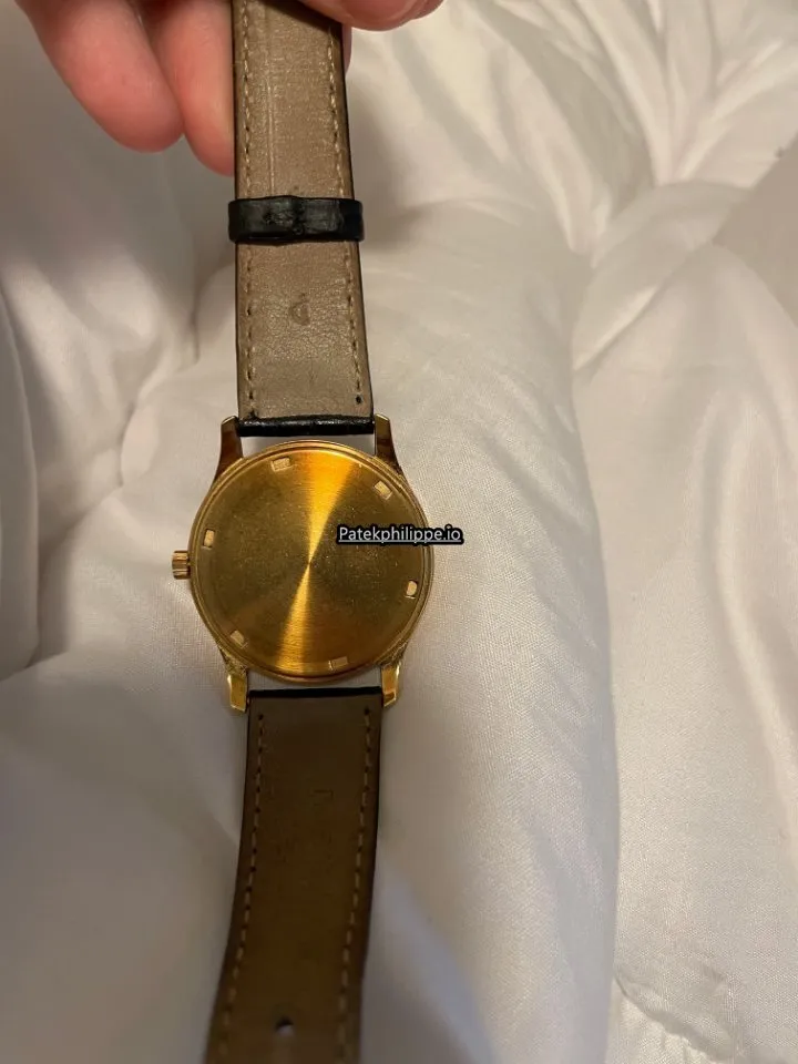 Alternative view of Patek Philippe Calatrava 3998 34MM Yellow Gold Case Automatic