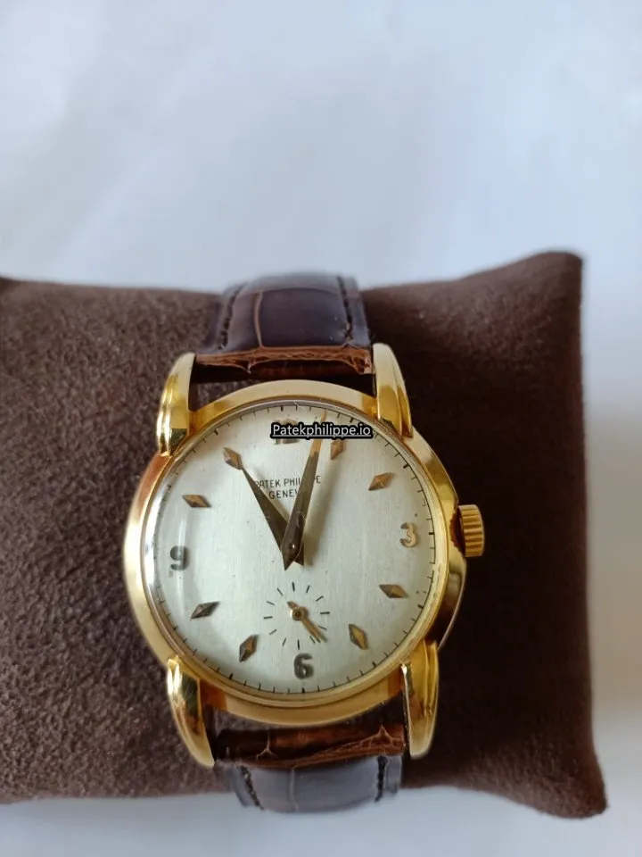 Alternative view of Patek Philippe 33MM Yellow Gold Case Manual Winding