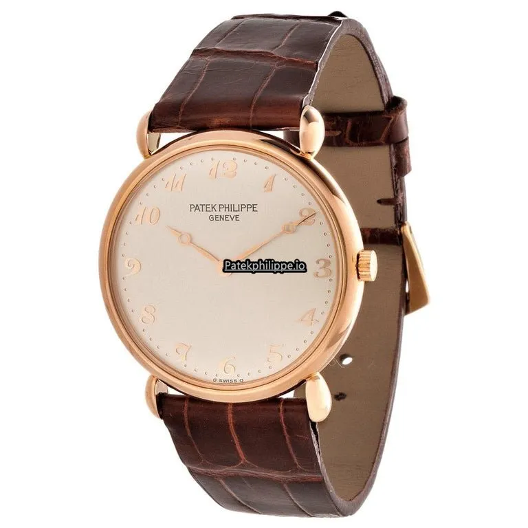 Patek Philippe Calatrava 3820r 32MM Rose Gold Case Manual Winding