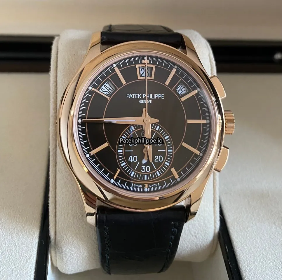 Patek Philippe Annual Calendar 5905r-001 42MM Rose Gold Case Automatic