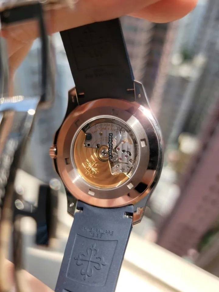 Alternative view of Patek Philippe Aquanaut 5168g-001 42.2MM White Gold Case Automatic