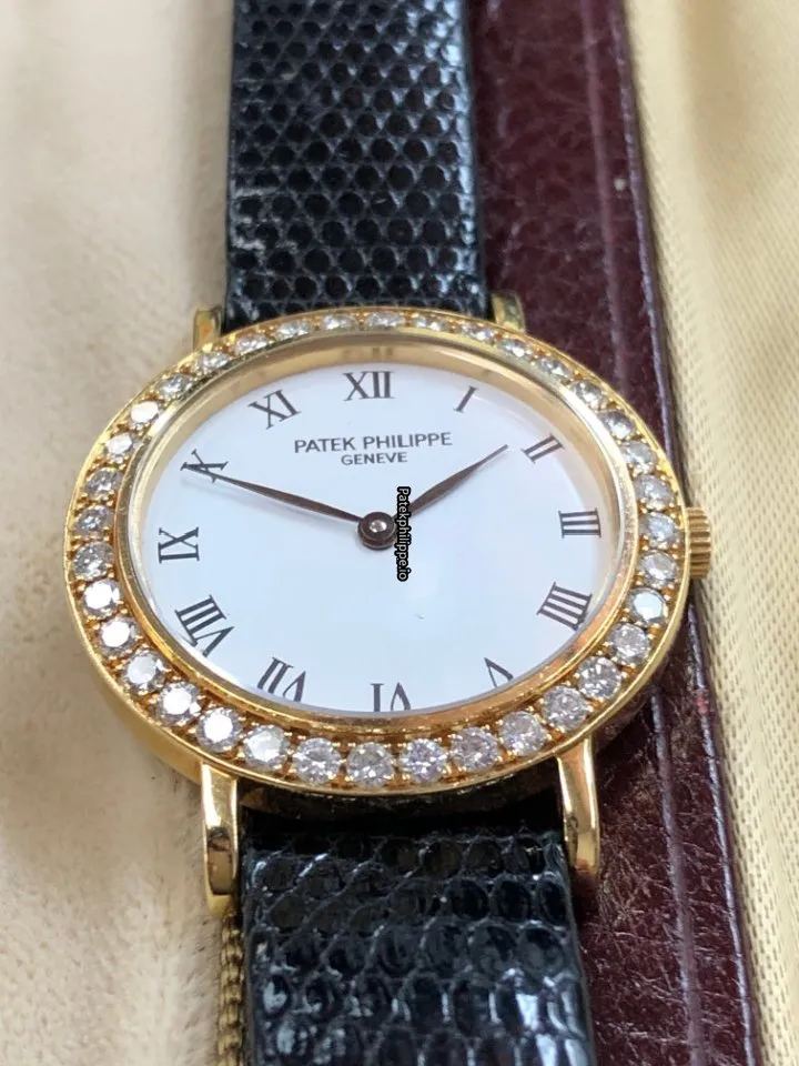 Patek Philippe Calatrava 4820j 25.50MM Yellow Gold Case Quartz