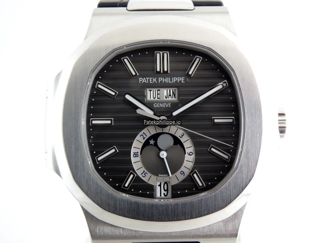Alternative view of Patek Philippe Nautilus 5726a-001 41MM Steel Case Automatic