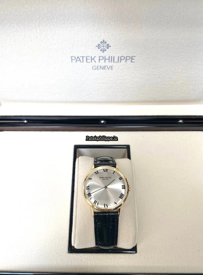 Patek Philippe Calatrava 2592/1j White Gold Case Manual Winding