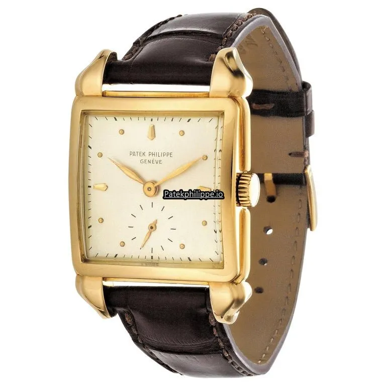Patek Philippe 2424j 44x30MM Yellow Gold Case Manual Winding