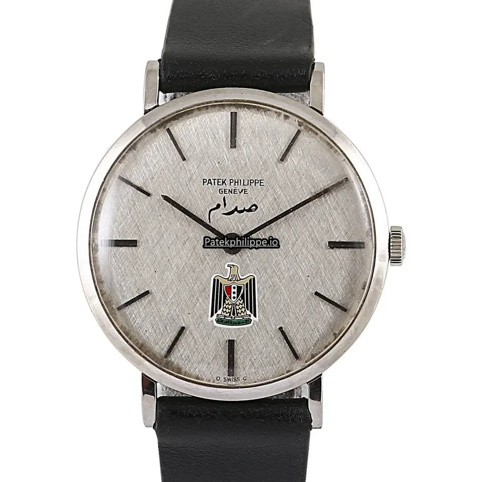 Patek Philippe Calatrava 3538 33MM White Gold Case Manual Winding