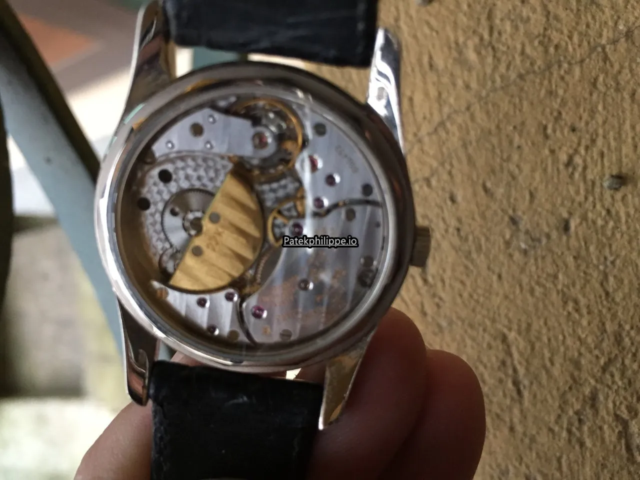 Alternative view of Patek Philippe Calatrava 5000 36MM White Gold Case Automatic