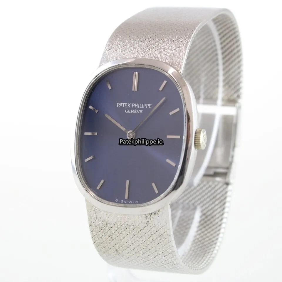 Patek Philippe Golden Ellipse 3546 27MM White Gold Case Manual Winding